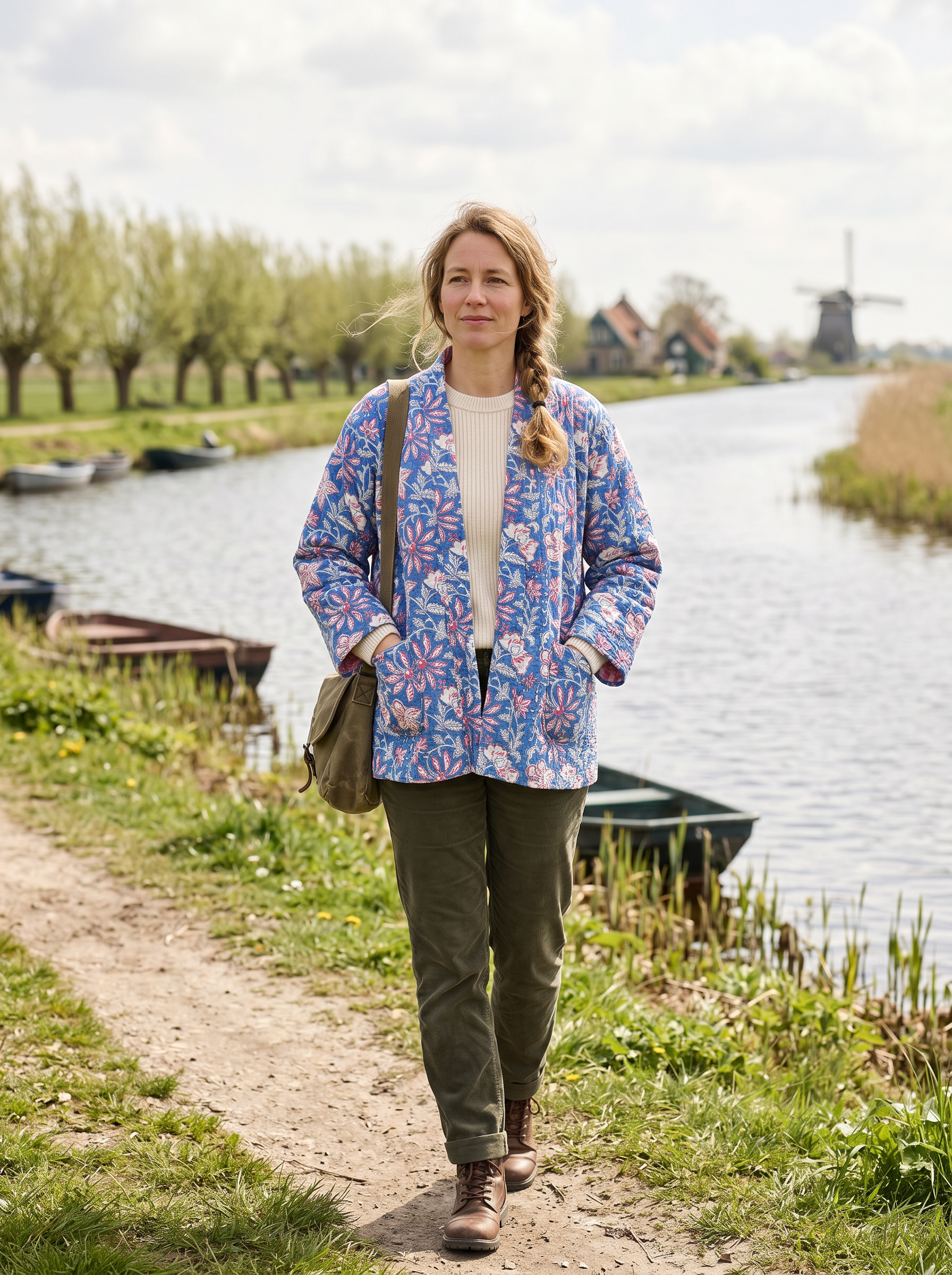 Rose & River Reversible Cotton Jacket