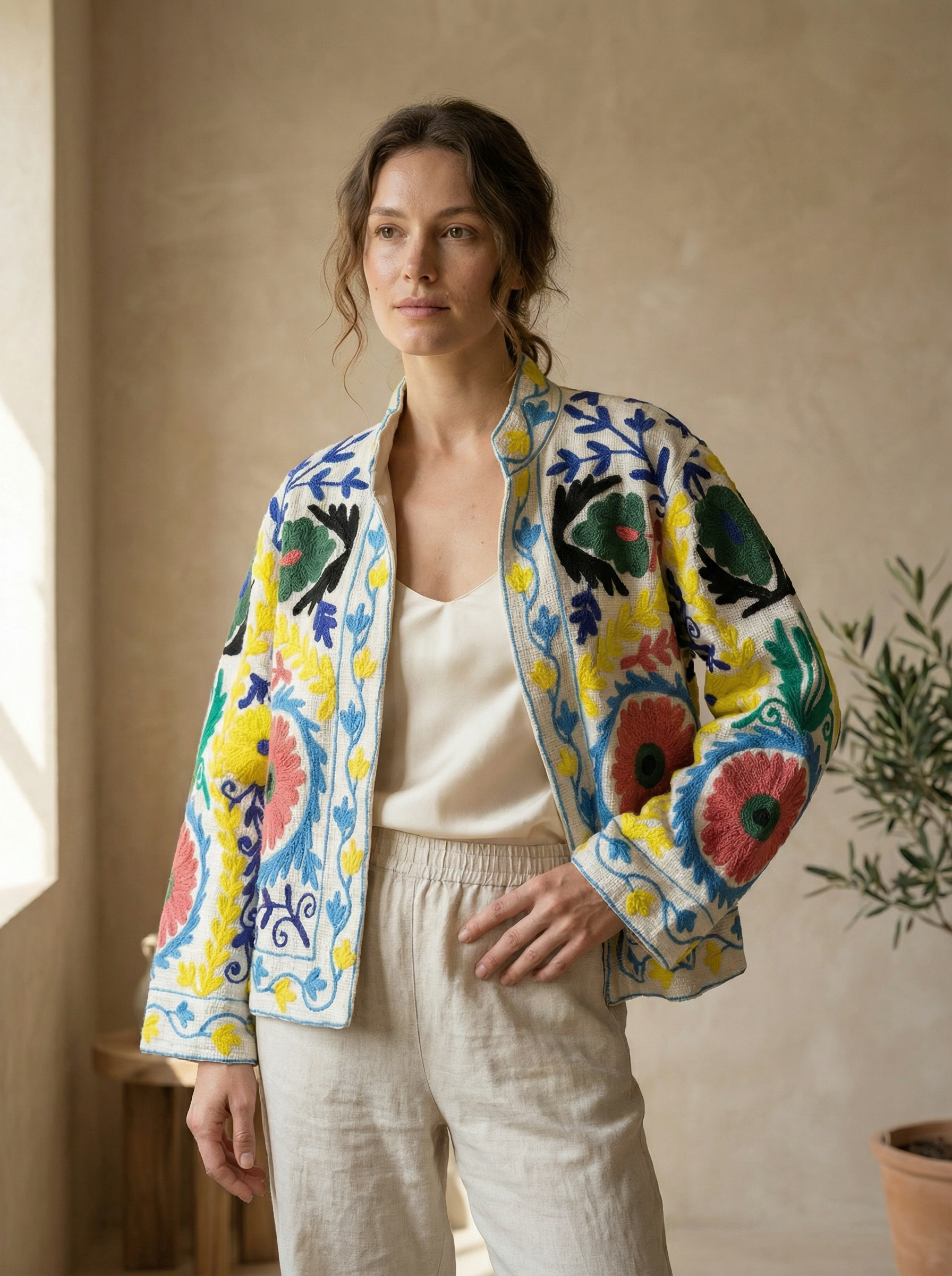 Summer Raga Sujani Jacket