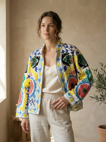 Summer Raga Sujani Jacket
