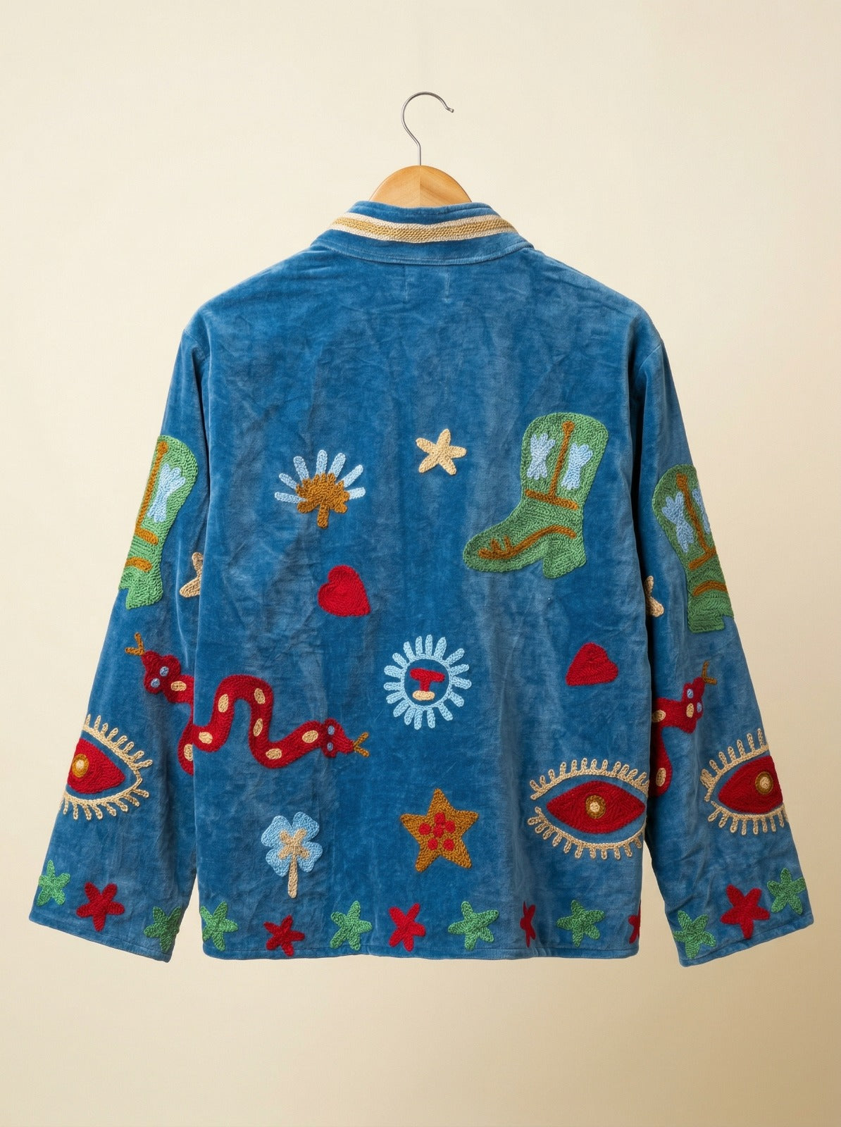 Wandering Moon Sujani Jacket - Blue