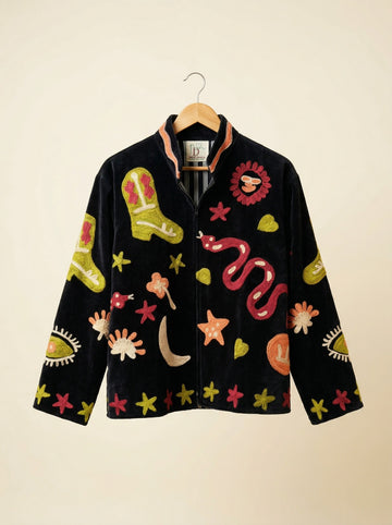 Wandering Moon Sujani Jacket - Black