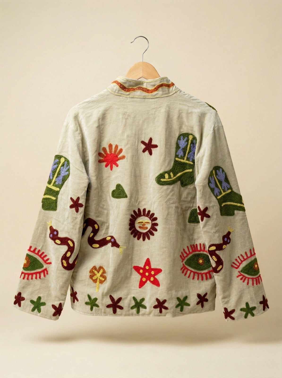 Wandering Moon Sujani Jacket - Pistachio