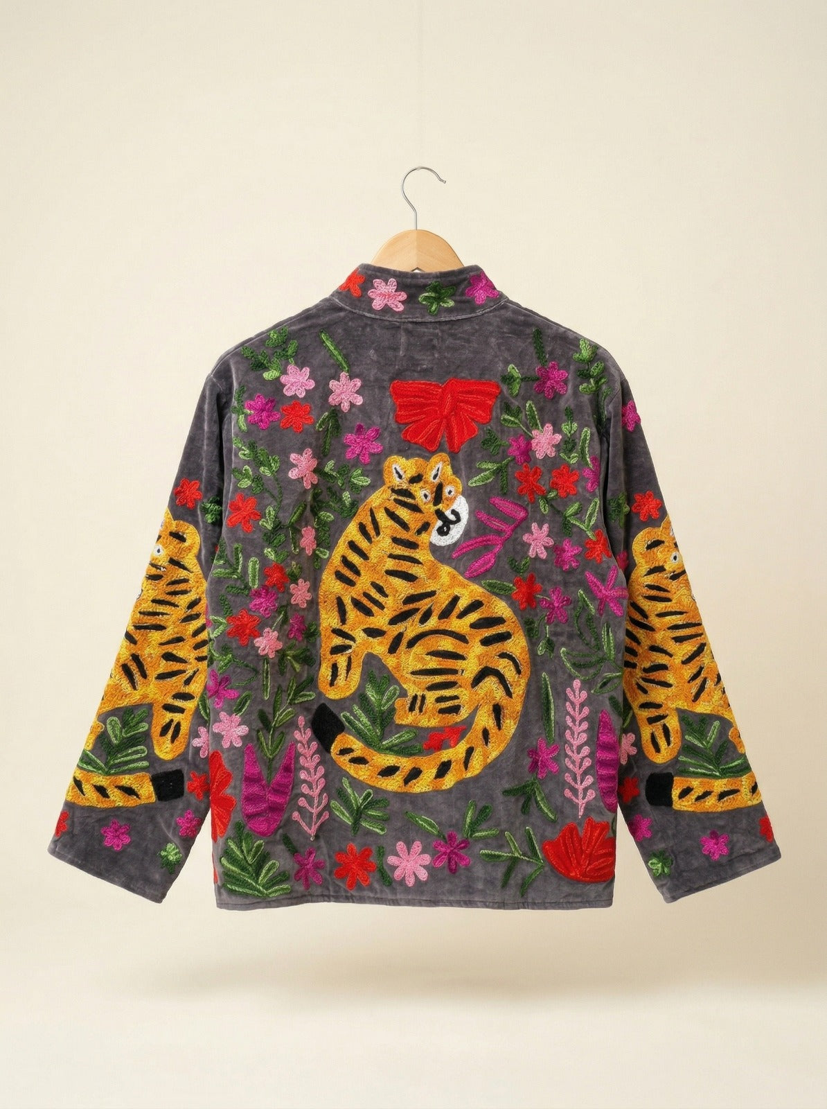 Blooming Tiger Sujani Jacket - Gray