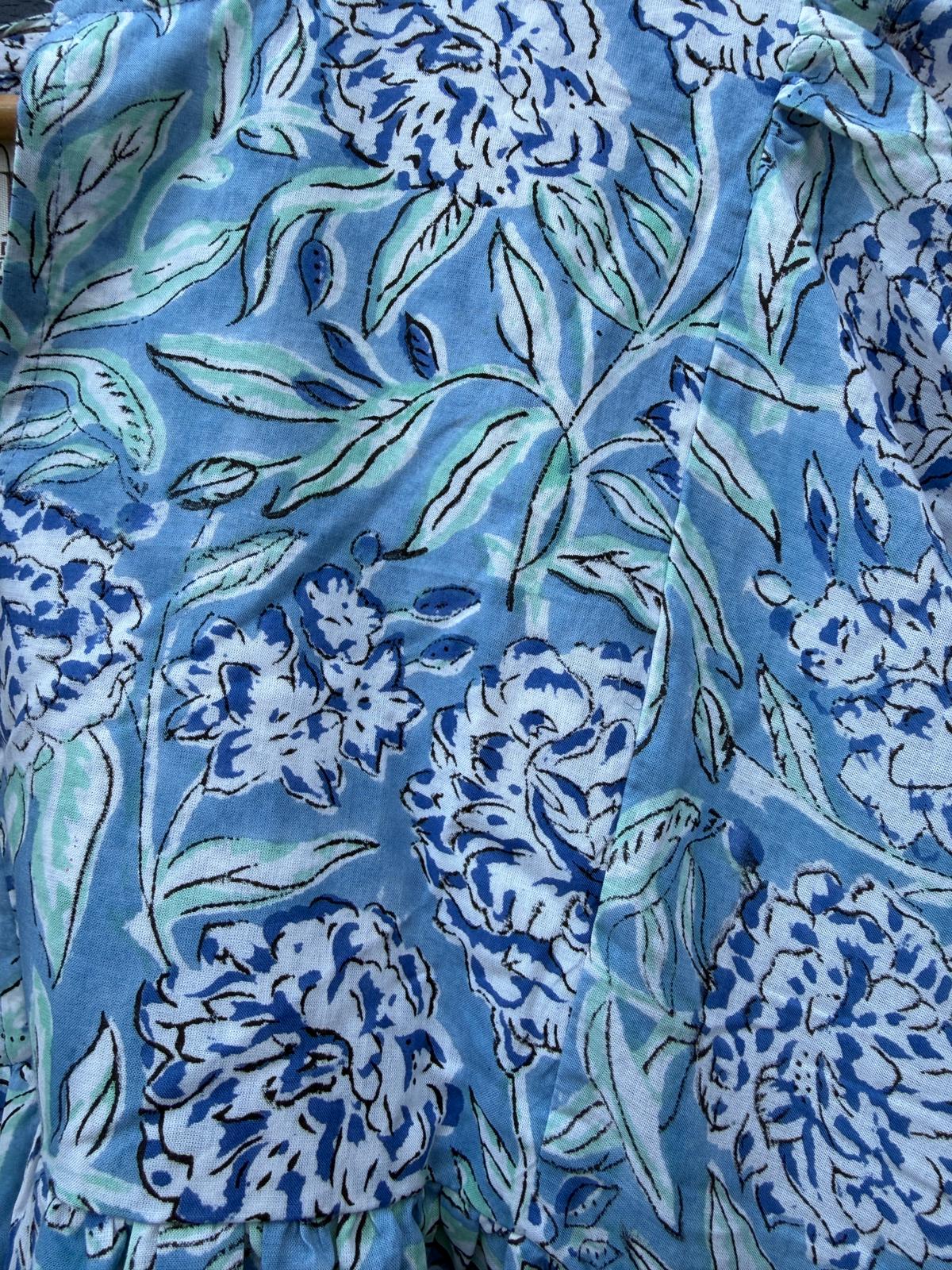 Blauw Peony Maxi Dress