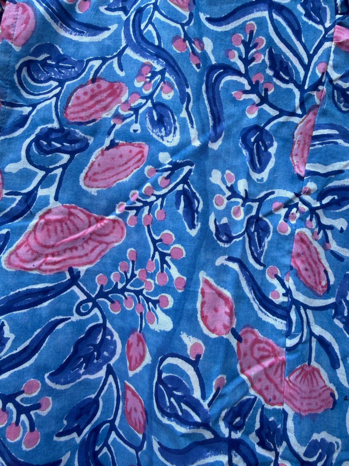 Indigo Rose Mini Dress