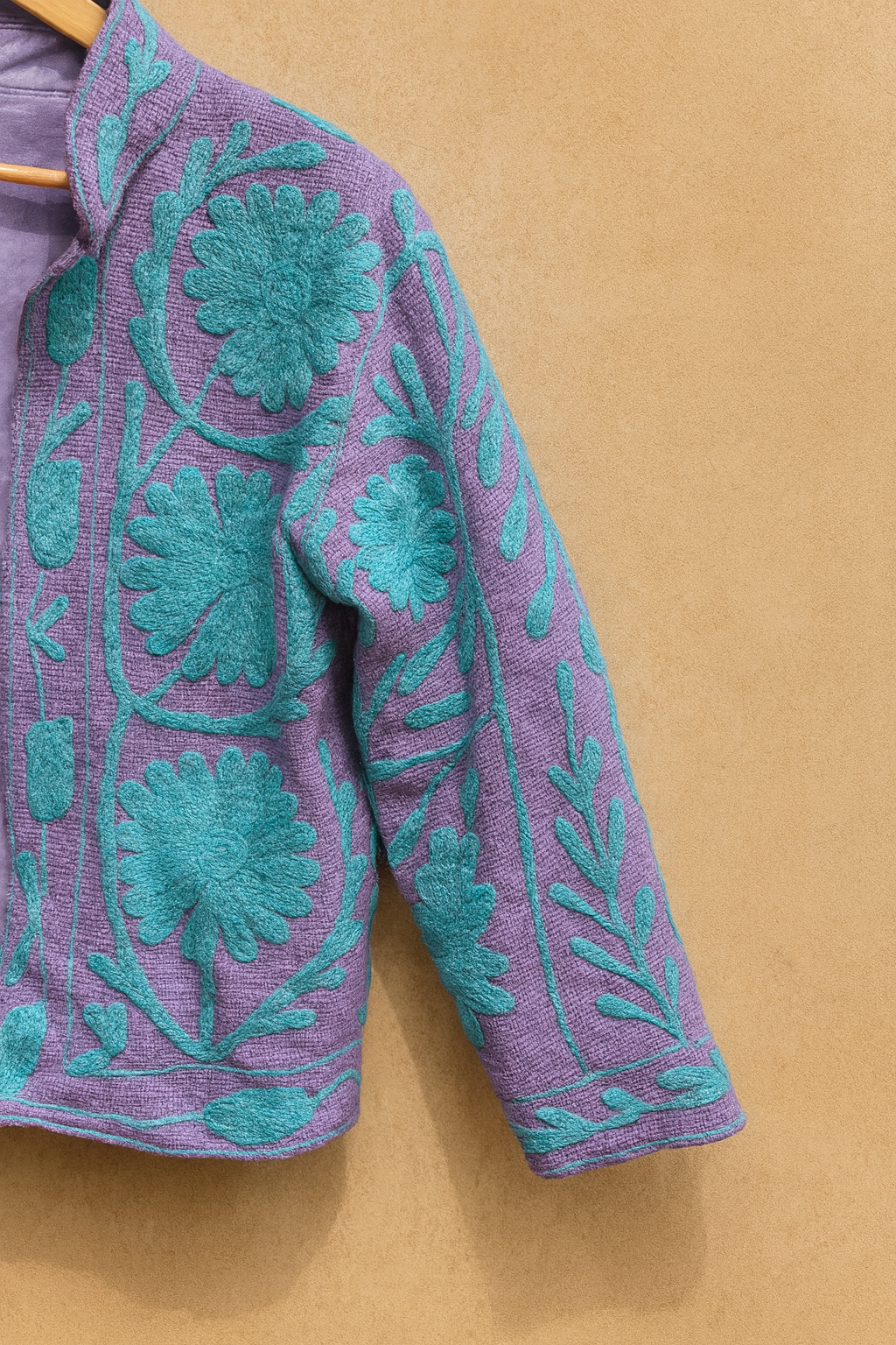 Lavender Bloom Sujani Jacket