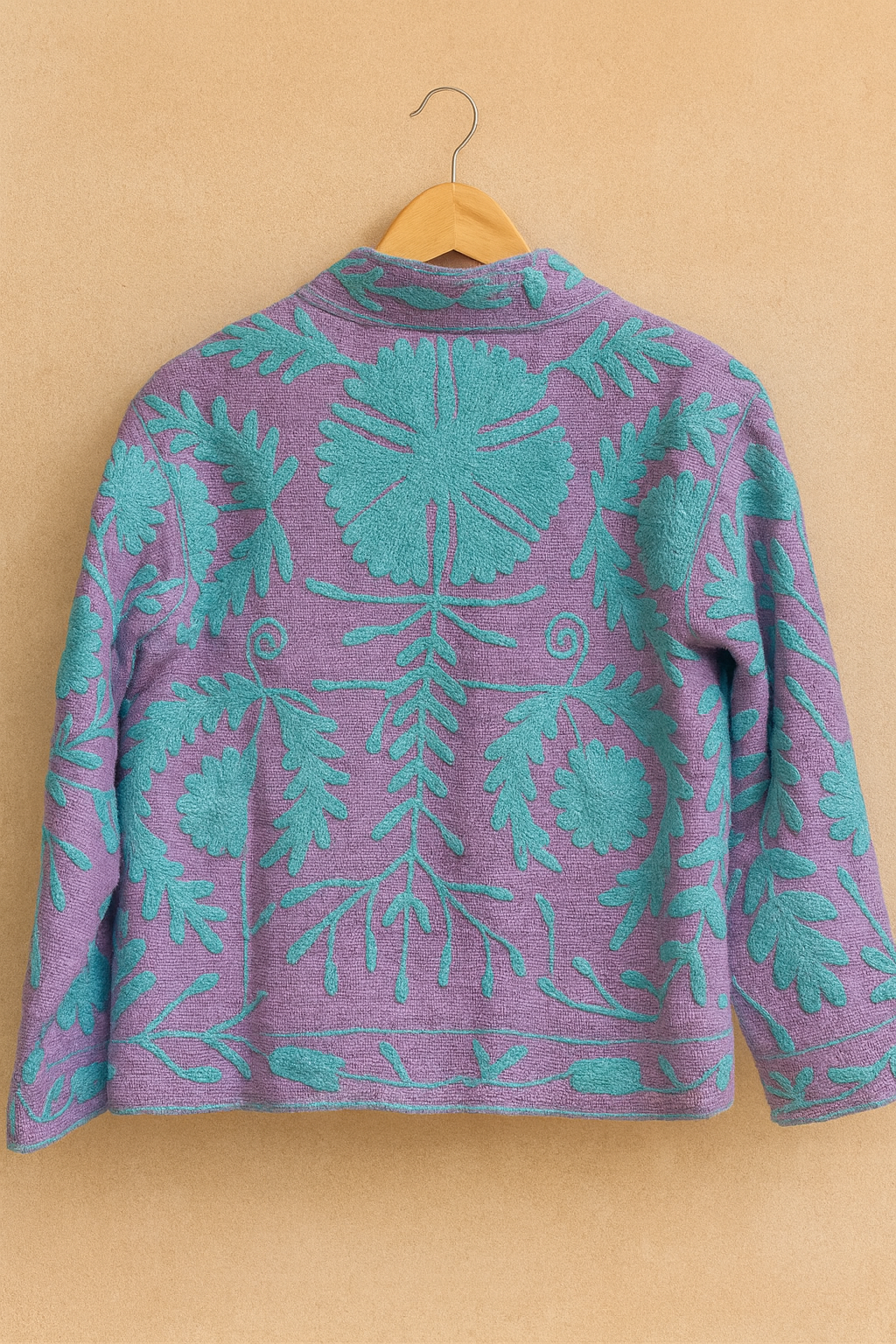 Lavender Bloom Sujani Jacket